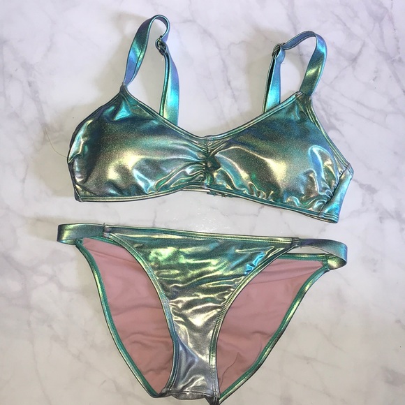target iridescent swimsuit